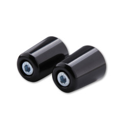 HIGHSIDER smart Lenkergewichte Schwarz Für diverse Original-Lenker (Paar) für KAWASAKI KVF 360 PRAIRIE 4WD, KX 125, KX 85