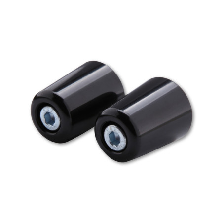 HIGHSIDER smart Handlebar Ends Black For Various Original Handlebars (Pair) for KAWASAKI KVF 360 PRAIRIE 4WD, KX 125, KX 85