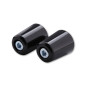 Embouts de guidon HIGHSIDER smart - différents modèles - noir - la paire pour KAWASAKI KVF 360 PRAIRIE 4WD, KX 125, KX 85