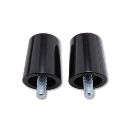 Contrapesos de manillar HIGHSIDER smart para manillares originales - negro para KAWASAKI KVF 360 PRAIRIE 4WD, KX 125, KX 85