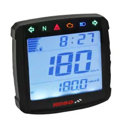 KOSO XR-S 01 digital mutlifunction speedometer for KYMCO MAXXER 250, MXU 150, MXU 550, MXU 700 and YAMAHA YFM 350 GRIZZLY 2WD