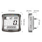 KOSO XR-S 01 digital mutlifunction speedometer for KYMCO MAXXER 250, MXU 150, MXU 550, MXU 700 and YAMAHA YFM 350 GRIZZLY 2WD