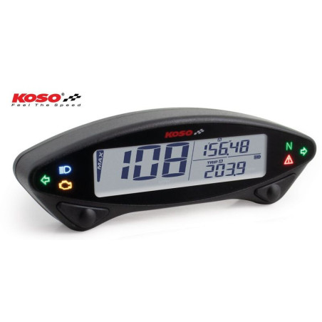 KOSO Speedometer DB EX-02 ABE for KYMCO MAXXER 250, MXU 150, MXU 550, MXU 700, HONDA MONKEY and YAMAHA YFM 350 GRIZZLY 2WD
