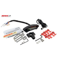 KOSO Tachymètre DB EX-02 ABE pour KYMCO MAXXER 250, MXU 150, MXU 550, MXU 700, HONDA MONKEY et YAMAHA YFM 350 GRIZZLY 2WD