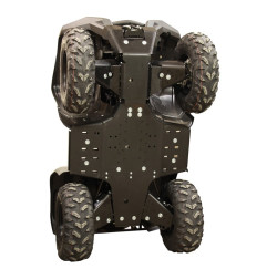 Kit completo de cubrecárter IRON BALTIC - Grizzly 700 - plástico para YAMAHA YFM 700 GRIZZLY EPS 4WD, YFM 700 GRIZZLY EPS XT-R