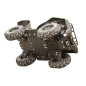 IRON BALTIC Kompletter Unterfahrschutz-Satz - Grizzly 700 - Kunststoff für YAMAHA YFM 700 GRIZZLY EPS 4WD 2016-2026