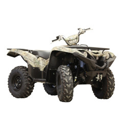 IRON BALTIC Kompletter Unterfahrschutz-Satz - Grizzly 700 - Kunststoff für YAMAHA YFM 700 GRIZZLY EPS 4WD 2016-2026