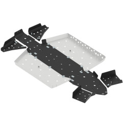 IRON BALTIC Kompletter Unterfahrschutz-Satz - General 1000 - Aluminium für POLARIS GENERAL 1000, GENERAL 1000 EPS PREMIUM