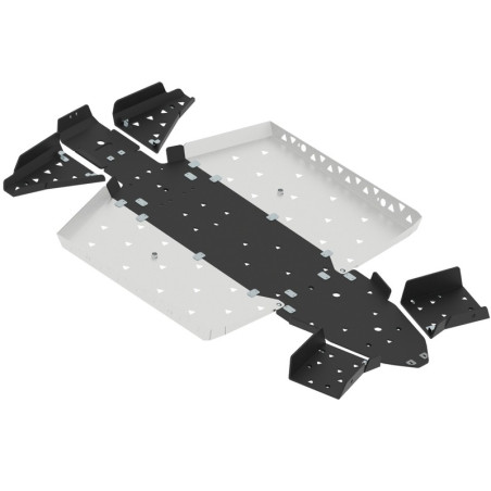 Kit sabot complet IRON BALTIC - General 1000 - aluminium pour POLARIS GENERAL 1000, GENERAL 1000 EPS PREMIUM de 2016 à 2025