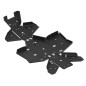Kit sabot complet IRON BALTIC - Kodiak 450 - plastique pour YAMAHA YFM 450 KODIAK 4WD, YFM 450 KODIAK EPS 4WD de 2018 à 2026