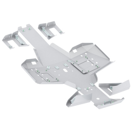 Kit completo de cubrecárter IRON BALTIC - Sportsman 450/570 - aluminio para POLARIS SPORTSMAN 570 de 2022 a 2026