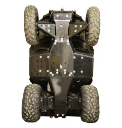 IRON BALTIC Full Skid Plate Set - Sportsman 450/570 - plastic for POLARIS SPORTSMAN 570 2021-2026