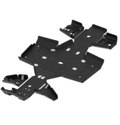 Kit completo de cubrecárter IRON BALTIC- plástico para KYMCO MXU 700, MXU 700 I EPS de 2020 a 2026