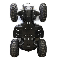 Kit sabot complet IRON BALTIC - Renegade X XC - plastique pour CAN-AM RENEGADE 1000 EFI XXC, RENEGADE 1000 R EFI XXC