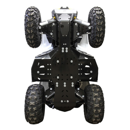 Kit completo de cubrecárter IRON BALTIC - Renegade X XC - plástico para CAN-AM RENEGADE 1000 EFI XXC, RENEGADE 1000 R EFI XXC