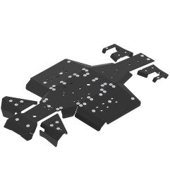 IRON BALTIC Kompletter Unterfahrschutz-Satz - Sportsman 570 - Kunststoff für POLARIS SPORTSMAN 570 TRG EPS 2025