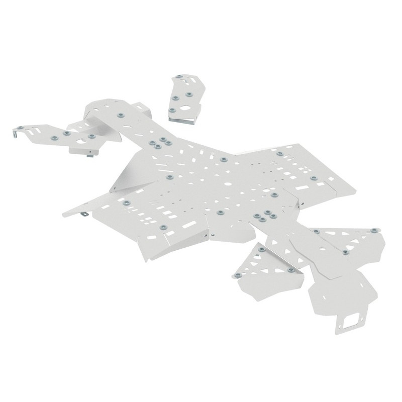 Kit sabot complet IRON BALTIC - Outlander G2 L MAX 450/500/570 - aluminium pour CAN-AM OUTLANDER MAX 450 EFI de 2017 à 2023