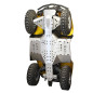 IRON BALTIC Full Skid Plate Set - Outlander G2 L MAX 450/500/570 - Aluminium for CAN-AM OUTLANDER MAX 450 EFI 2017-2023 IRON BALTIC Full Skid Plate Set - Outlander G2 L MAX 450/500/570 - Aluminium for CAN-AM OUTLANDER MAX 450 EFI 2017-2023