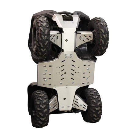 IRON BALTIC Kompletter Unterfahrschutz-Satz - Grizzly 700 - Aluminium für YAMAHA YFM 700 GRIZZLY EPS 4WD 2016-2026