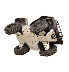 IRON BALTIC Kompletter Unterfahrschutz-Satz - Grizzly 700 - Aluminium für YAMAHA YFM 700 GRIZZLY EPS 4WD 2016-2026