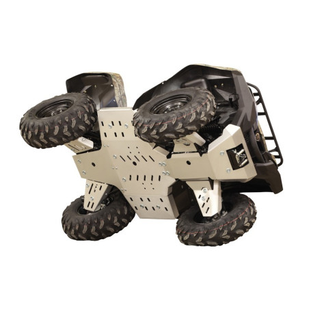 Kit completo de cubrecárter IRON BALTIC - Grizzly 700 - aluminio para YAMAHA YFM 700 GRIZZLY EPS 4WD, YFM 700 GRIZZLY EPS XT-R