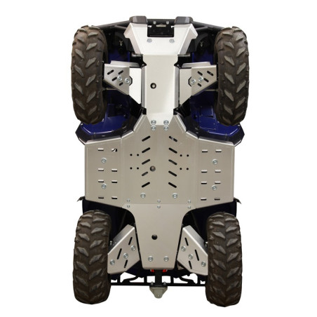 Kit completo de cubrecárter IRON BALTIC - Kodiak 700 - aluminio para YAMAHA YFM 700 KODIAK 4WD, YFM 700 KODIAK EPS 4WD