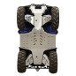 Kit sabot complet IRON BALTIC - Kodiak 700 - aluminium pour YAMAHA YFM 700 KODIAK 4WD, YFM 700 KODIAK EPS 4WD de 2016 à 2026