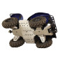Kit sabot complet IRON BALTIC - Kodiak 700 - aluminium pour YAMAHA YFM 700 KODIAK 4WD, YFM 700 KODIAK EPS 4WD de 2016 à 2026