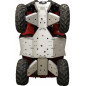 Kit completo de cubrecárter IRON BALTIC - Kodiak 450 - aluminio para YAMAHA YFM 450 KODIAK 4WD, YFM 450 KODIAK EPS 4WD