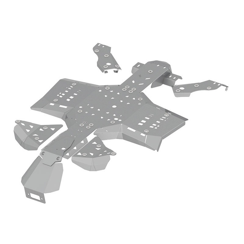 IRON BALTIC Kompletter Unterfahrschutz-Satz - Outlander 650/850/1000 - Aluminium für CAN-AM OUTLANDER 850, OUTLANDER 850 EFI DPS IRON BALTIC Kompletter Unterfahrschutz-Satz - Outlander 650/850/1000 - Aluminium für CAN-AM OUTLANDER 850, OUTLANDER 850 EFI DPS
