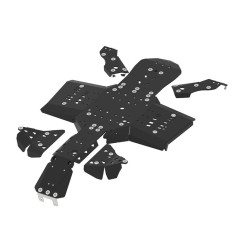 IRON BALTIC Full Skid Plate Set - Outlander 650/850/1000 - Plastic for CAN-AM OUTLANDER 850, OUTLANDER 850 EFI DPS 2019-2024
