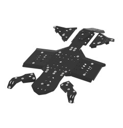IRON BALTIC Kompletter Unterfahrschutz-Satz - Outlander 650/850/1000 - Kunststoff für CAN-AM OUTLANDER 850 2019-2024