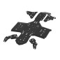 IRON BALTIC Full Skid Plate Set - Outlander 650/850/1000 - Plastic for CAN-AM OUTLANDER 850, OUTLANDER 850 EFI DPS 2019-2024