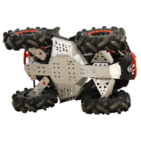 Kit sabot complet IRON BALTIC - Renegade X MR - aluminium pour CAN-AM RENEGADE 1000 R EFI XMR, RENEGADE 850 EFI XMR