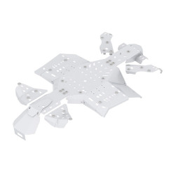 Kit sabot complet IRON BALTIC - Outlander 650/850/1000 - aluminium pour CAN-AM OUTLANDER MAX 850 EFI DPS de 2019 à 2024