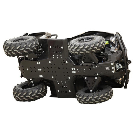 Kit completo de cubrecárter IRON BALTIC - Outlander 650/850/1000 - plástico para CAN-AM OUTLANDER MAX 850 EFI DPS de 2019 a 2024