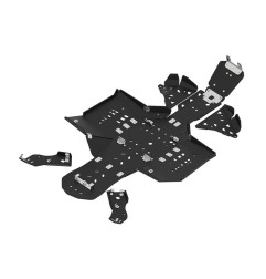 Kit completo de cubrecárter IRON BALTIC - Outlander 650/850/1000 - plástico para CAN-AM OUTLANDER MAX 850 EFI DPS de 2019 a 2024
