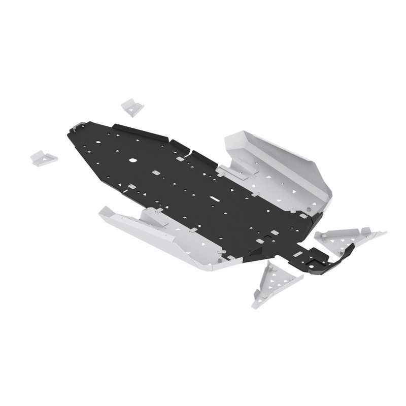 IRON BALTIC Full Skid Plate Set- Aluminium for POLARIS RZR PRO 1000 XP 2020