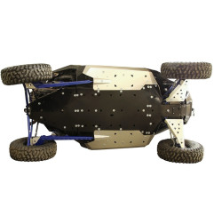 Kit completo de cubrecárter IRON BALTIC- aluminio para POLARIS RZR PRO 1000 XP de 2020