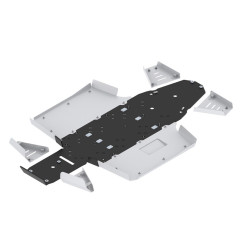 IRON BALTIC Kompletter Unterfahrschutz-Satz - Ranger 570 - Aluminium für POLARIS RANGER 570, RANGER 570 FULL SIZE 2022-2026