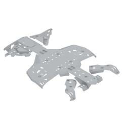 Kit sabot complet IRON BALTIC - Renegade X XC - aluminium pour CAN-AM RENEGADE 1000 EFI XXC, RENEGADE 1000 R EFI XXC