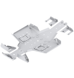 IRON BALTIC Full Skid Plate Set - Sportsman 570 - Aluminium for POLARIS SPORTSMAN 570 TRG EPS 2025
