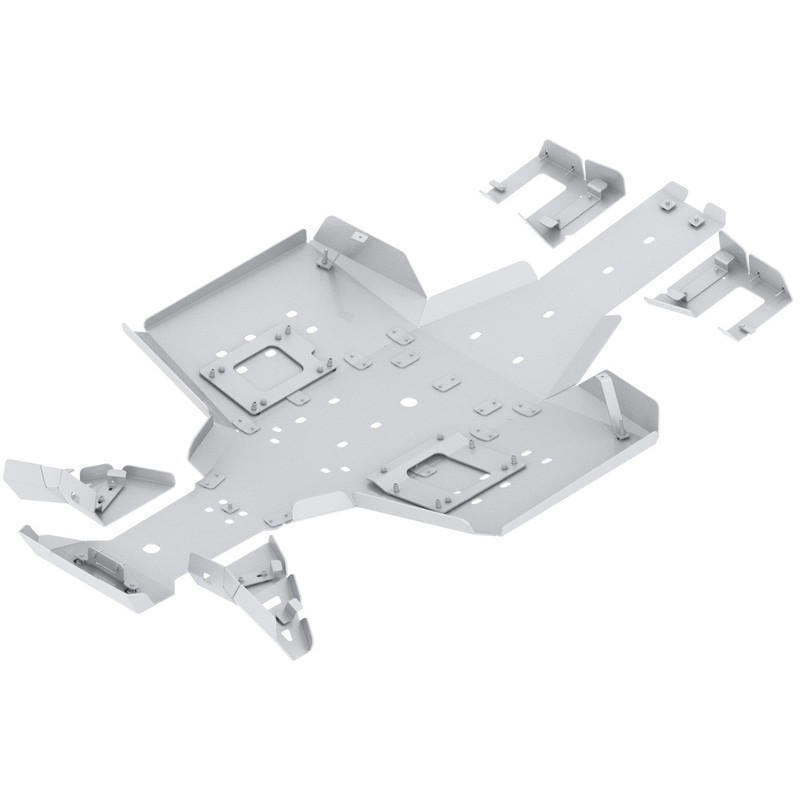 Kit sabot complet IRON BALTIC - Sportsman 570 X2 Nordic Pro - aluminium pour POLARIS SPORTSMAN 570 X2 de 2025