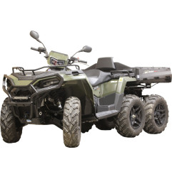 Kit sabot complet IRON BALTIC - Big Boss 6x6 570 - plastique pour POLARIS SPORTSMAN 570 6X6 EPS de 2025 à 2026