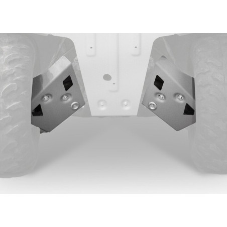 Kit protection de triangles arrière RIVAL alu - Grizzly 700 pour YAMAHA YFM 700 GRIZZLY EPS 4WD, YFM 700 GRIZZLY EPS XT-R