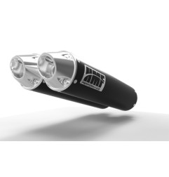 HMF Dual Performance Series Silencer - Black/ Euro for POLARIS RZR 1000 XP TURBO EPS, RZR XP 1000 TURBO, RZR XP 1000 TURBO S