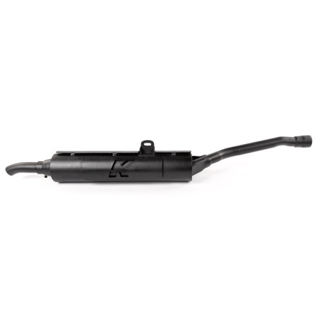Silenciador KIMPEX Bolt-On de acero – negro para YAMAHA YFM 660 GRIZZLY 4WD, YFM 660 GRIZZLY CAMO 4WD de 2002 a 2008