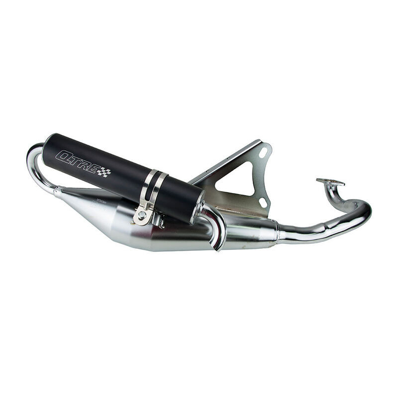 TECNIGAS Q-TRE Exhaust Chrome for GENERIC CRACKER 50, EPICO 50, IDEO 50, ONYX 50, XOR 50 COMPETITION and ADLY PANTHER 50 TECNIGAS Q-TRE Exhaust Chrome for GENERIC CRACKER 50, EPICO 50, IDEO 50, ONYX 50, XOR 50 COMPETITION and ADLY PANTHER 50