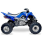Linea completa escape YOSHIMURA Signature RS-2, inox, Silencioso aluminio, Raptor 700/R para YAMAHA YFM 700 RAPTOR 2WD