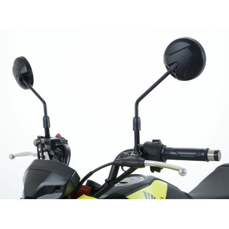 R&G RACING Mirror Riser Universal M10 x 1,25 x 15mm x 45mm - Black for HONDA, SUZUKI, KAWASAKI and KTM 1997-2026